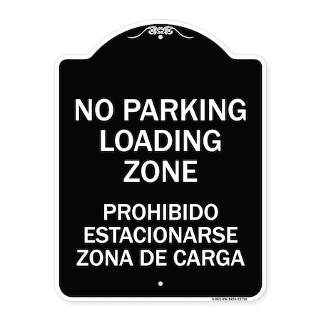 Warning Unauthorized Vehicles Will Be Towed By Towing Co. Heavy-Gauge Aluminum Architectural Sign